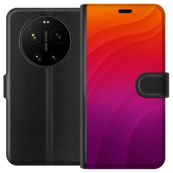Kompatibel Tegnebogsetui til Xiaomi 17 Ultra Sunset Waves