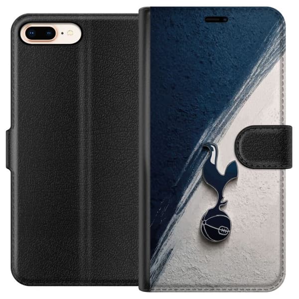 Kompatibel Tegnebogsetui til Apple iPhone 7 Plus Elegant Tottenham Hotspur design til fodboldfans