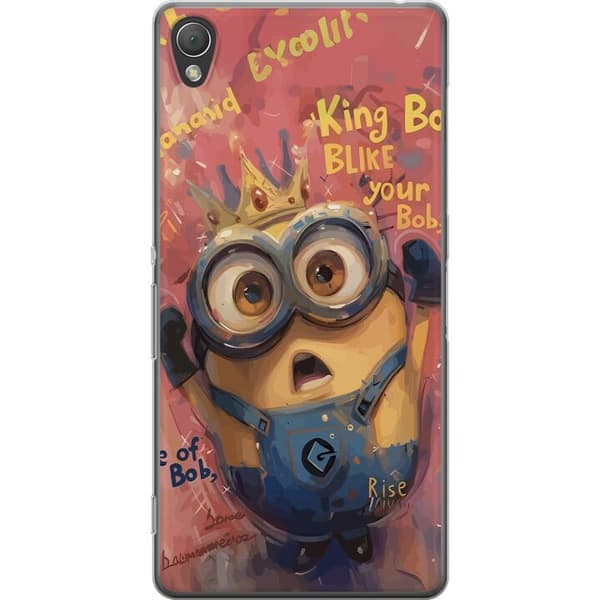 Kompatibelt Mobildeksel til Sony Xperia Z3 Minion Med Krona