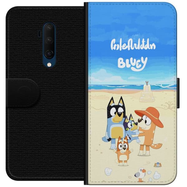 Kompatibelt Lommeboketui til OnePlus 7T Pro Bluey