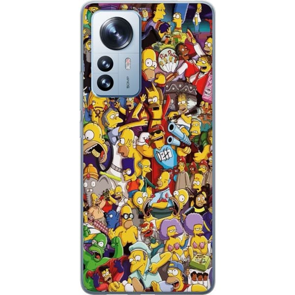 Kompatibelt Mobilskal till Xiaomi 12 Pro Simpsons