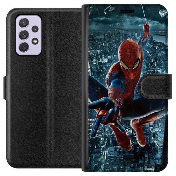 Kompatibelt Lommeboketui til Samsung Galaxy A52s 5G Spiderman