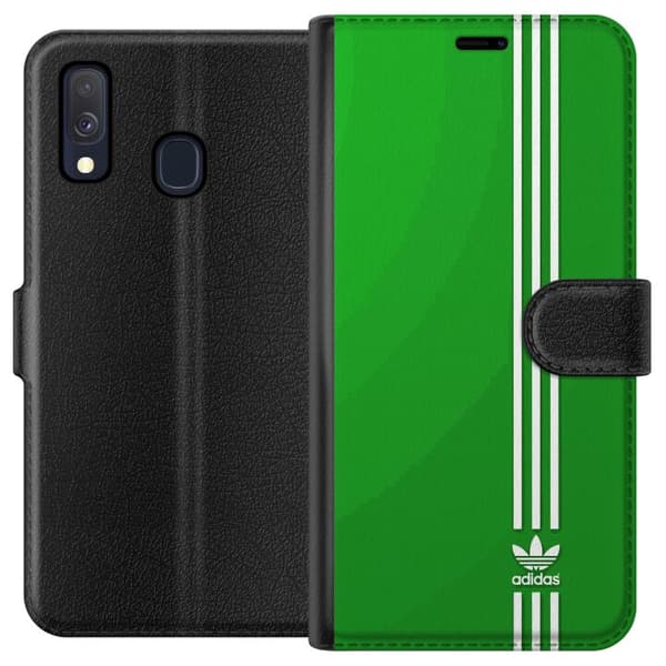 Kompatibelt Plånboksfodral till Samsung Galaxy A40 Adidas