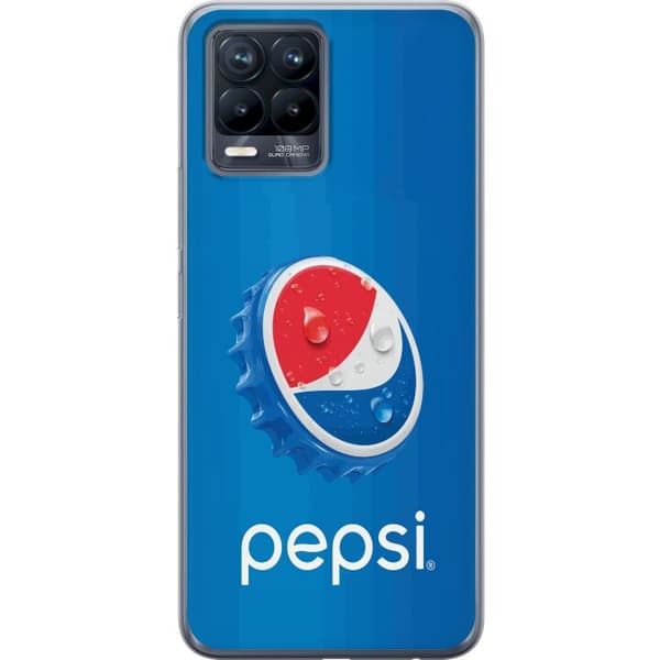 Kompatibelt Mobildeksel til Realme 8 Moderne drikke-inspirert design