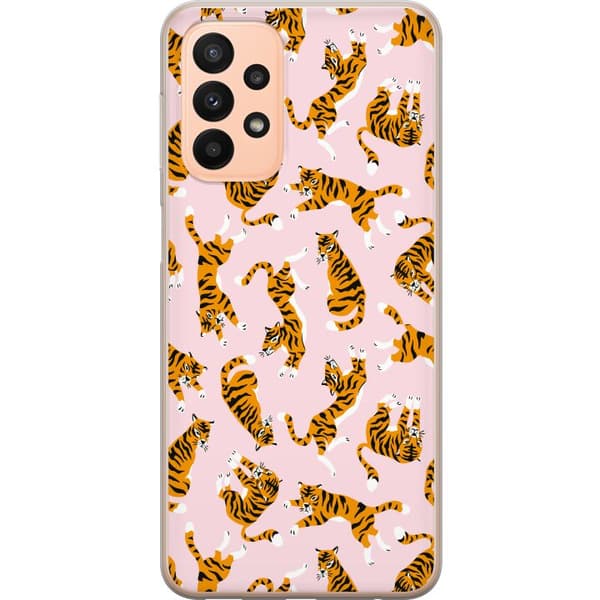 Kompatibel Mobilcover til Samsung Galaxy A23 tiger