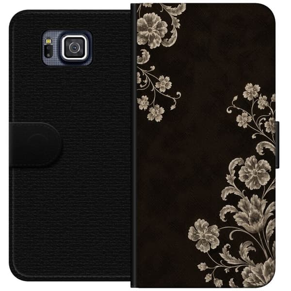 Kompatibel Tegnebogsetui til Samsung Galaxy Alpha Sort have