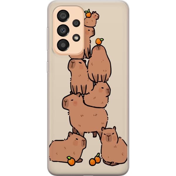 Kompatibel Mobilcover til Samsung Galaxy A33 5G Kapybara
