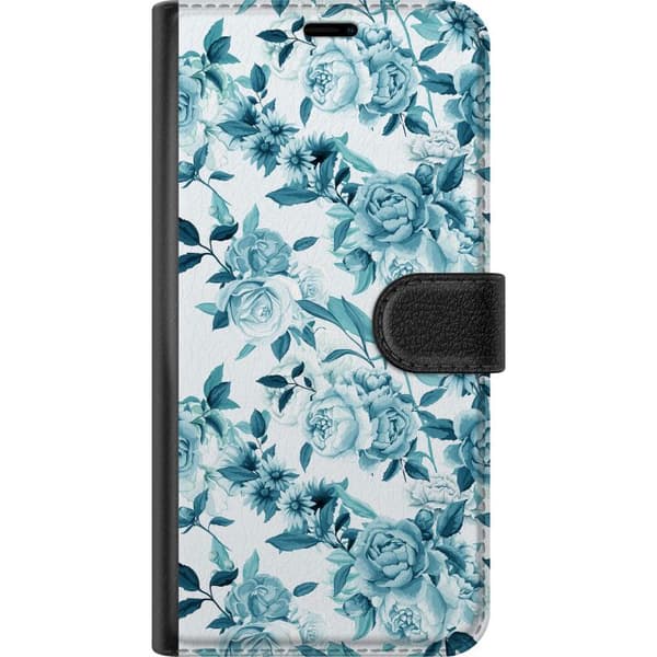 Kompatibelt Plånboksfodral till Samsung Galaxy S9+ Blommor