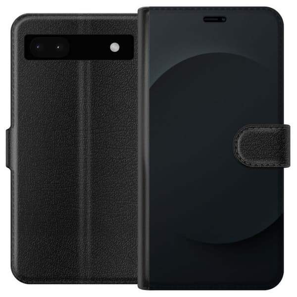Yhteensopiva Lompakkokotelo Google Pixel 6a Musta piste