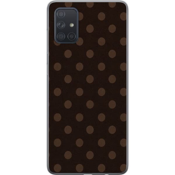 Kompatibelt Mobilskal till Samsung Galaxy A71 Mocha Pop