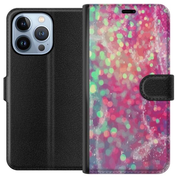 Yhteensopiva Lompakkokotelo Apple iPhone 13 Pro Kimalteleva
