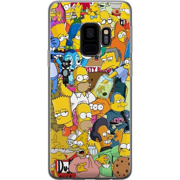 Kompatibelt Mobilskal till Samsung Galaxy S9 The Simpsons