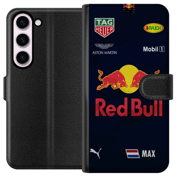 Kompatibel Tegnebogsetui til Samsung Galaxy S23 Red Bull Formula 3
