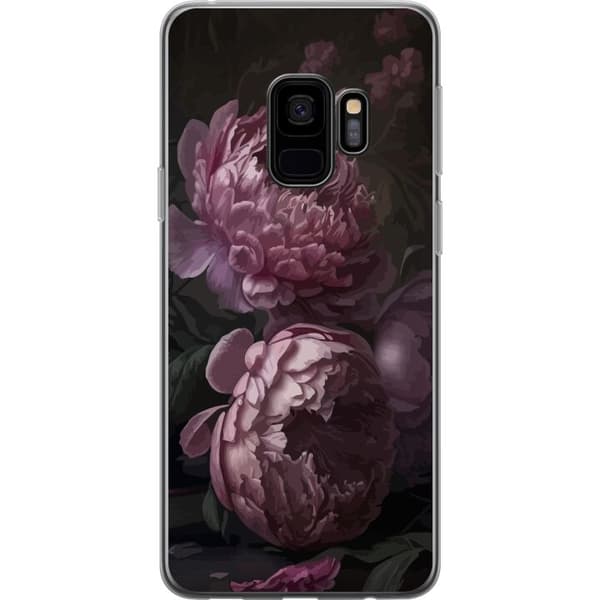 Kompatibelt Mobilskal till Samsung Galaxy S9 Blommor