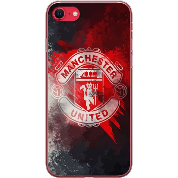 Kompatibelt Mobildeksel til Apple iPhone SE (2022) Manchester United