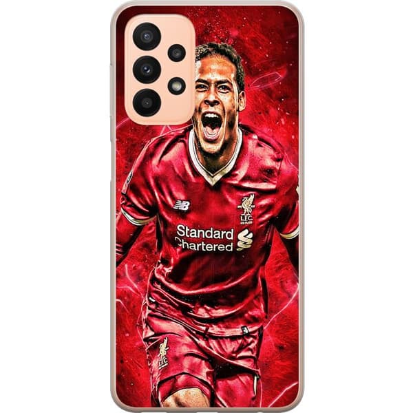 Kompatibelt Mobilskal till Samsung Galaxy A23 Virgil van Dijk