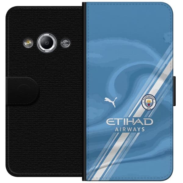 Kompatibelt Plånboksfodral till Samsung Galaxy Xcover 3 logotyp