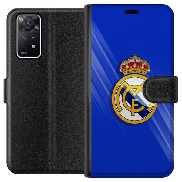 Kompatibelt Plånboksfodral till Xiaomi Redmi Note 11 Pro 5G Real Madrid CF