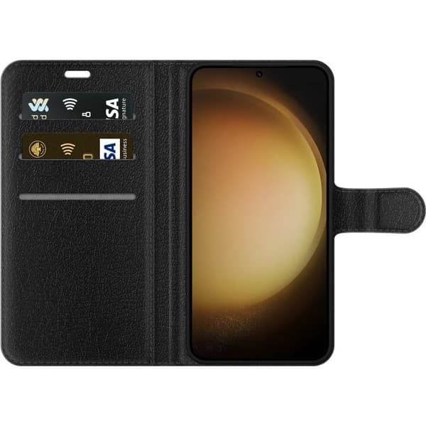 Kompatibelt Plånboksfodral till Samsung Galaxy S23+ logotyp