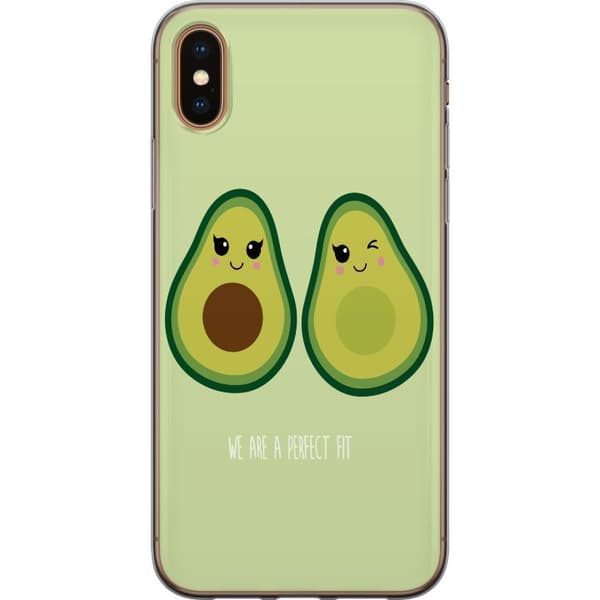 Kompatibelt Mobildeksel til Apple iPhone X Avokado