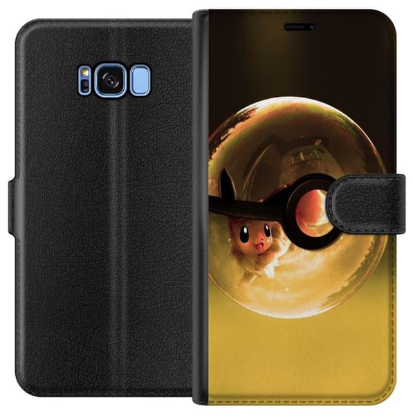 Kompatibelt Plånboksfodral till Samsung Galaxy S8 Pokemon