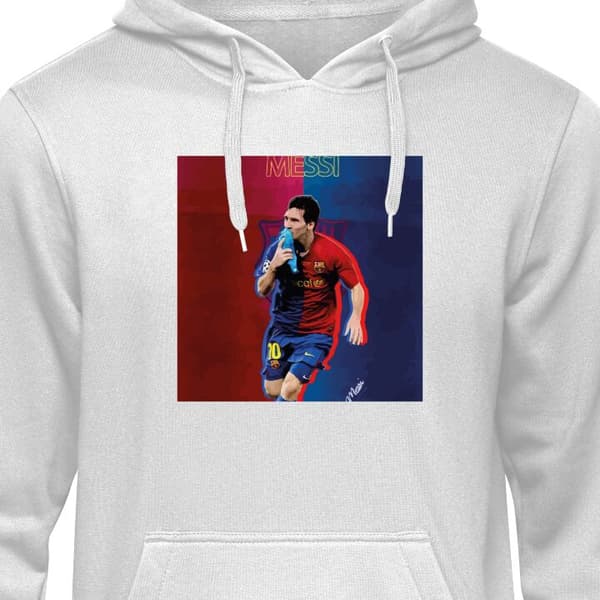 Hettegenser barn Grå 7-8 År Messi Messi Grå 7-8 År
