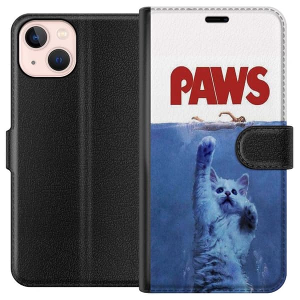 Kompatibelt Plånboksfodral till Apple iPhone 13 mini Paws