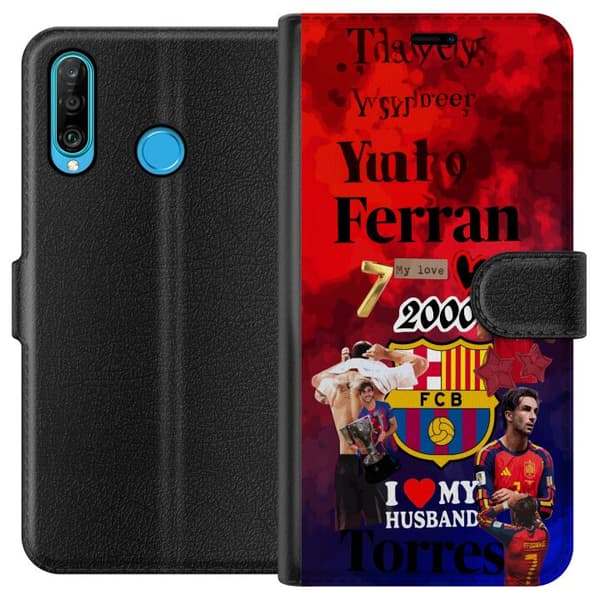 Kompatibelt Plånboksfodral till Huawei P30 lite Ferran Torres