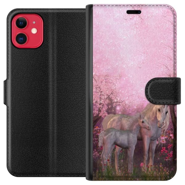 Kompatibelt Plånboksfodral till Apple iPhone 11 Unicorn
