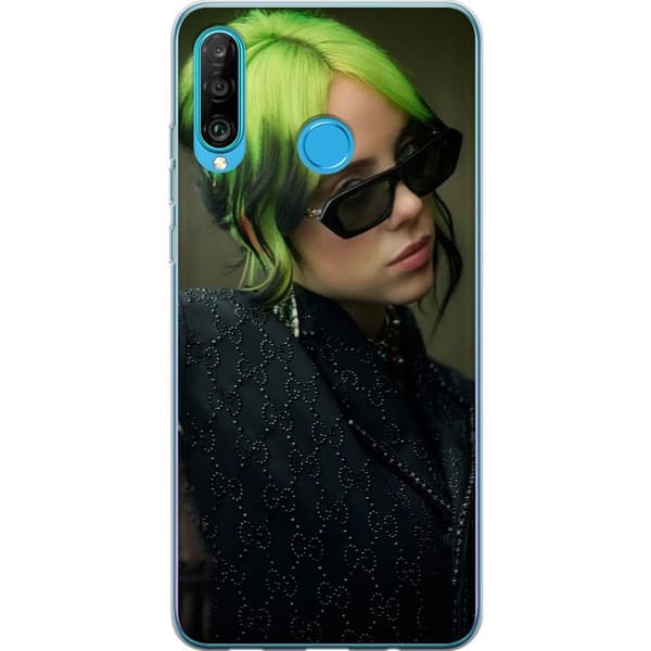 Kompatibelt Mobilskal till Huawei P30 lite Billie Eilish