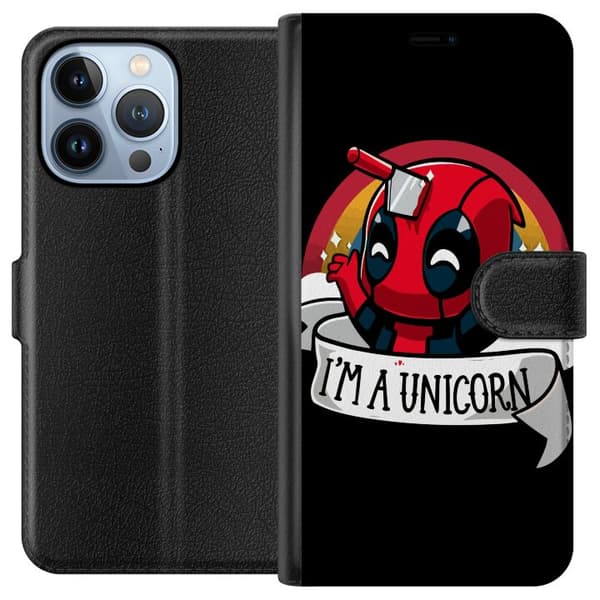 Yhteensopiva Lompakkokotelo Apple iPhone 13 Pro Deadpool