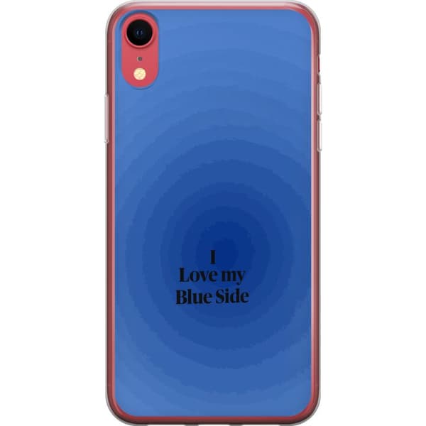 Kompatibelt Mobildeksel til Apple iPhone XR I Love My Blue Side