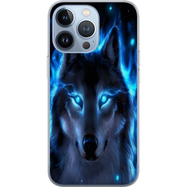 Kompatibelt Mobildeksel til Apple iPhone 13 Pro ulv
