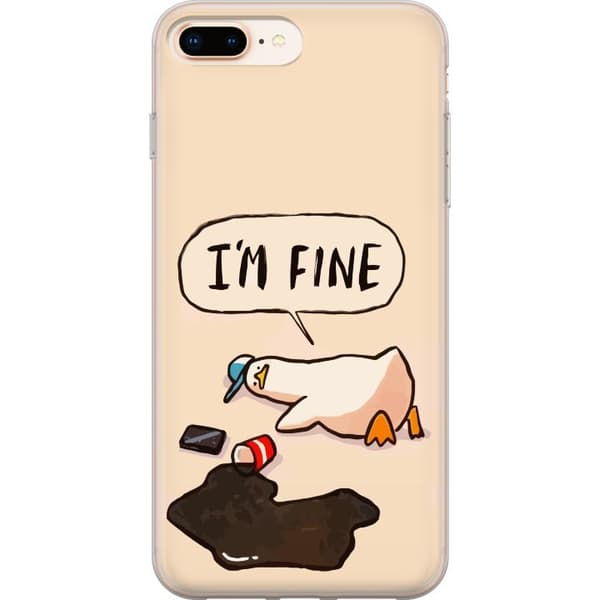 Kompatibel Mobilcover til Apple iPhone 8 Plus Fuld And