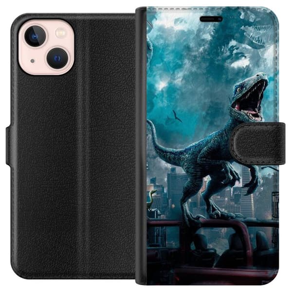 Kompatibelt Plånboksfodral till Apple iPhone 13 mini Jurassic World Dominion