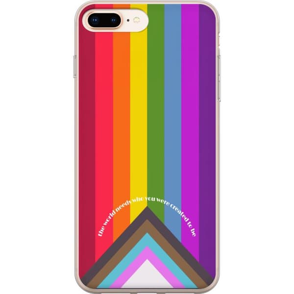 Kompatibelt Mobildeksel til Apple iPhone 8 Plus Hei verden!
