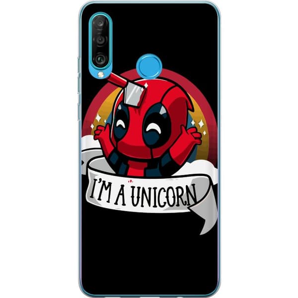 Kompatibelt Mobilskal till Huawei P30 lite Deadpool