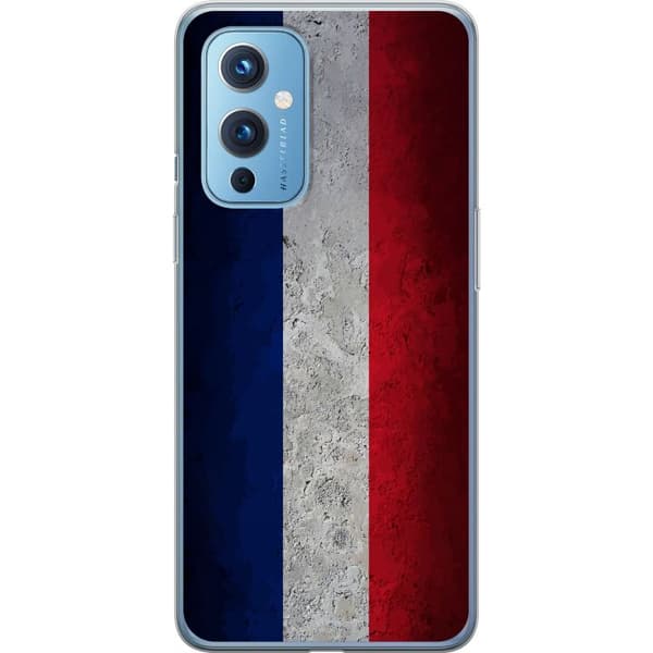 Kompatibelt Mobildeksel til OnePlus 9 Rent fransk flaggdesign