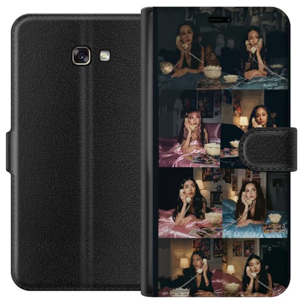 Kompatibelt Lommeboketui til Samsung Galaxy A3 (2017) KATSEYE retro telefoncollage