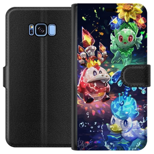 Kompatibelt Plånboksfodral till Samsung Galaxy S8 Pokémon