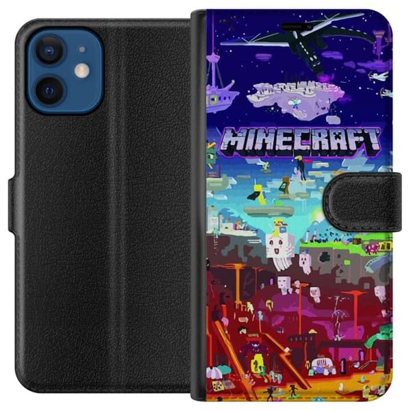 Yhteensopiva Lompakkokotelo Apple iPhone 12 mini Minecraft