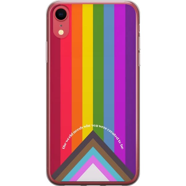 Kompatibelt Mobildeksel til Apple iPhone XR Hei verden!