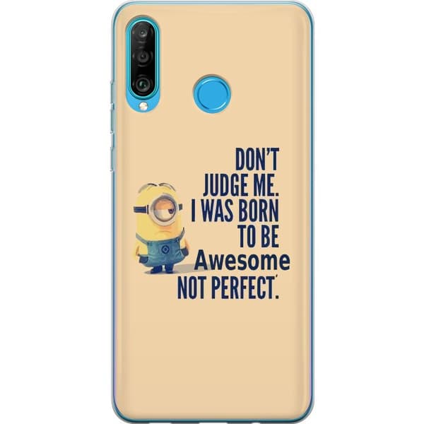 Kompatibelt Mobilskal till Huawei P30 lite Minions