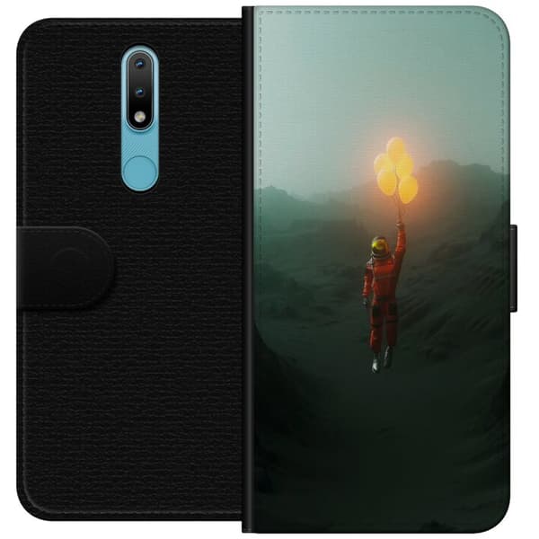 Kompatibelt Lommeboketui til Nokia 2.4 Monosjekk