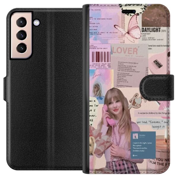 Kompatibel Tegnebogsetui til Samsung Galaxy S21 Taylor Swift