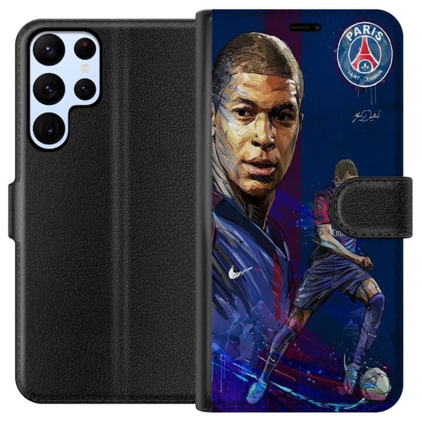 Kompatibelt Plånboksfodral till Samsung Galaxy S22 Ultra 5G Mbappe