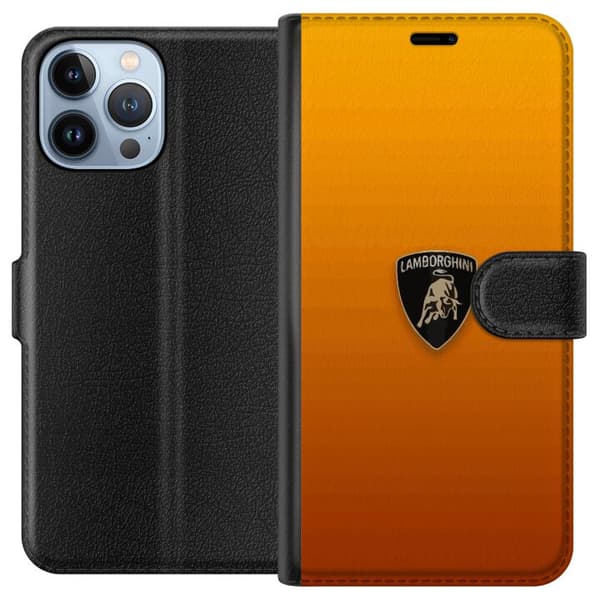 Kompatibelt Lommeboketui til Apple iPhone 13 Pro Max Lamborghini