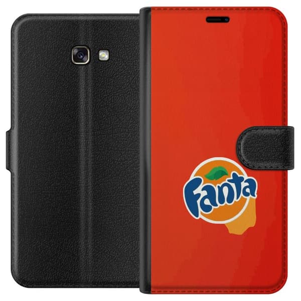 Kompatibel Tegnebogsetui til Samsung Galaxy A3 (2017) Elegant appelsinformation design