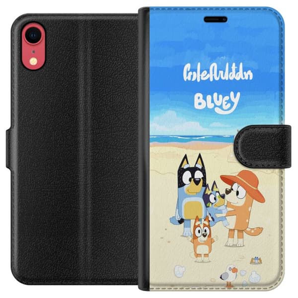 Kompatibelt Lommeboketui til Apple iPhone XR Bluey