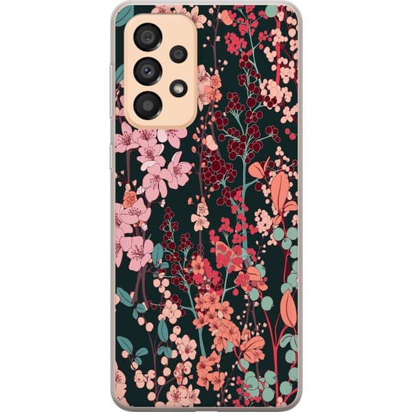 Kompatibel Mobilcover til Samsung Galaxy A33 5G Blomster